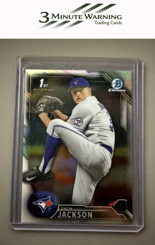 2016 Bowman Draft #BDC-116 Zach Jackson Chrome Refractor