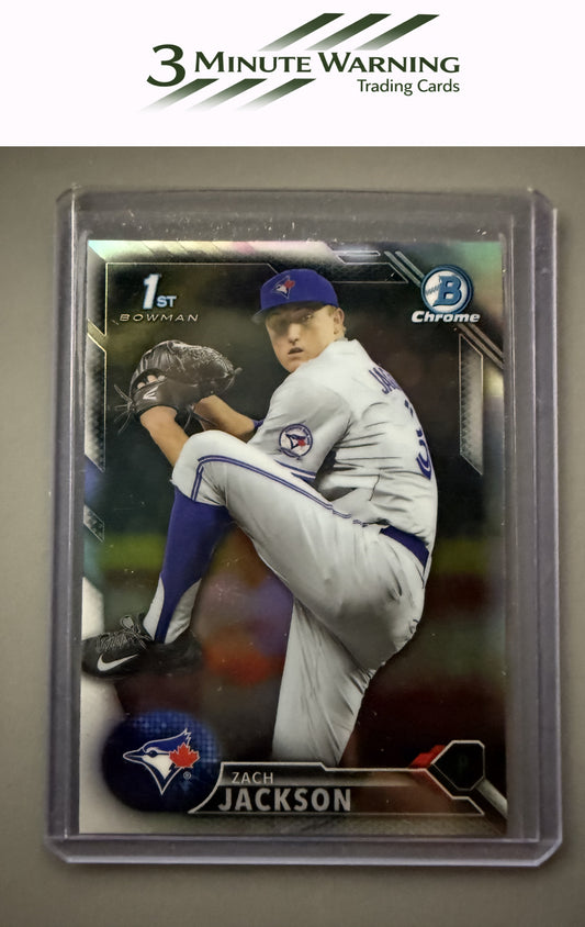 2016 Bowman Draft #BDC-116 Zach Jackson Chrome Refractor