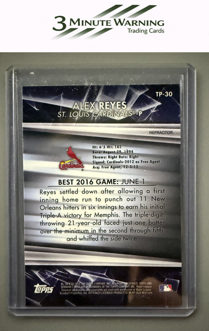 2016 Bowman's Best #TP-30 Alex Reyes Top Prospects Refractor