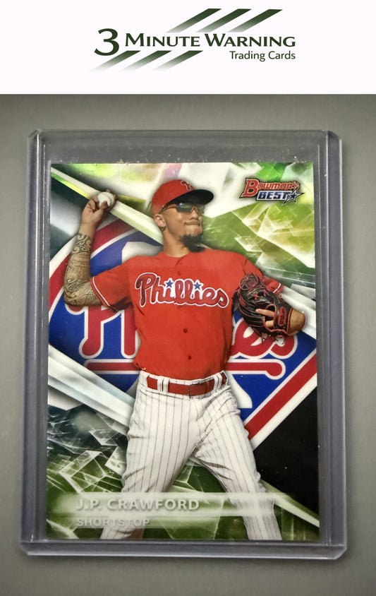 2016 Bowman's Best #TP-12 J.P. Crawford Top Prospects Atomic Refractor