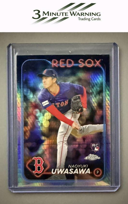 2024 Topps Chrome Update #USC9 Naoyuki Uwasawa Prism Refractor