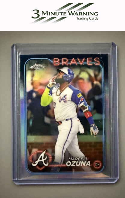 2024 Topps Chrome Update #USC93 Marcell Ozuna Refractor