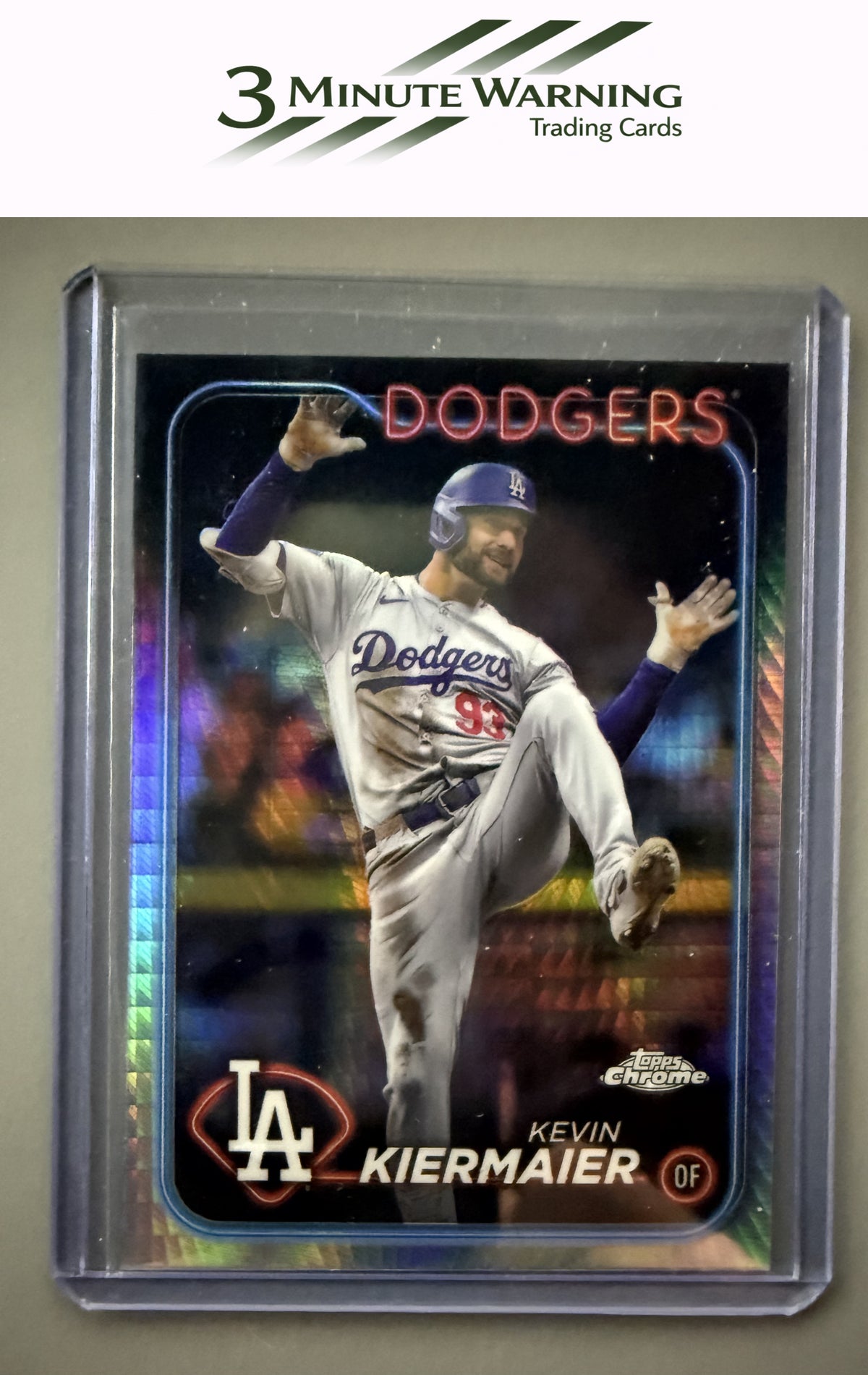 2024 Topps Chrome Update #USC191 Kevin Kiermaier Prism Refractor