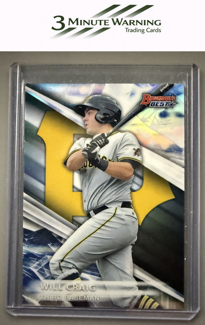 2016 Bowman's Best #TP-10 Will Craig Top Prospects Refractor