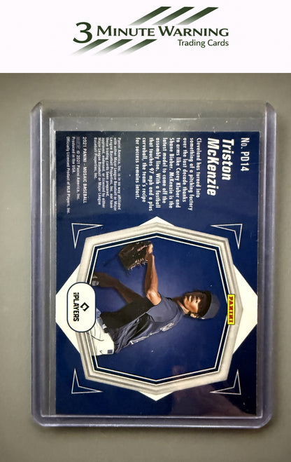 2021 Panini Mosaic #PD14 Triston McKenzie Debuts