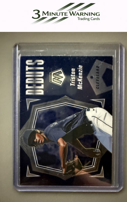 2021 Panini Mosaic #PD14 Triston McKenzie Debuts
