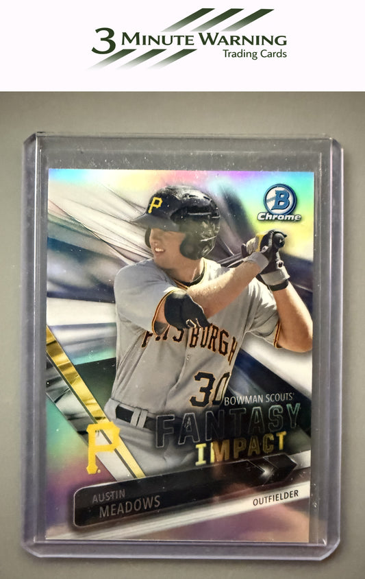 2016 Bowman Draft #BSI-AM Austin Meadows Bowman Scouts' Fantasy Impact