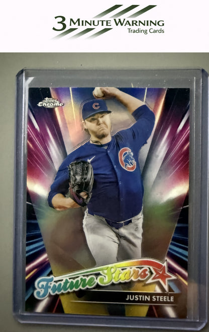 2024 Topps Chrome Update #FSU-5 Justin Steele Future Stars