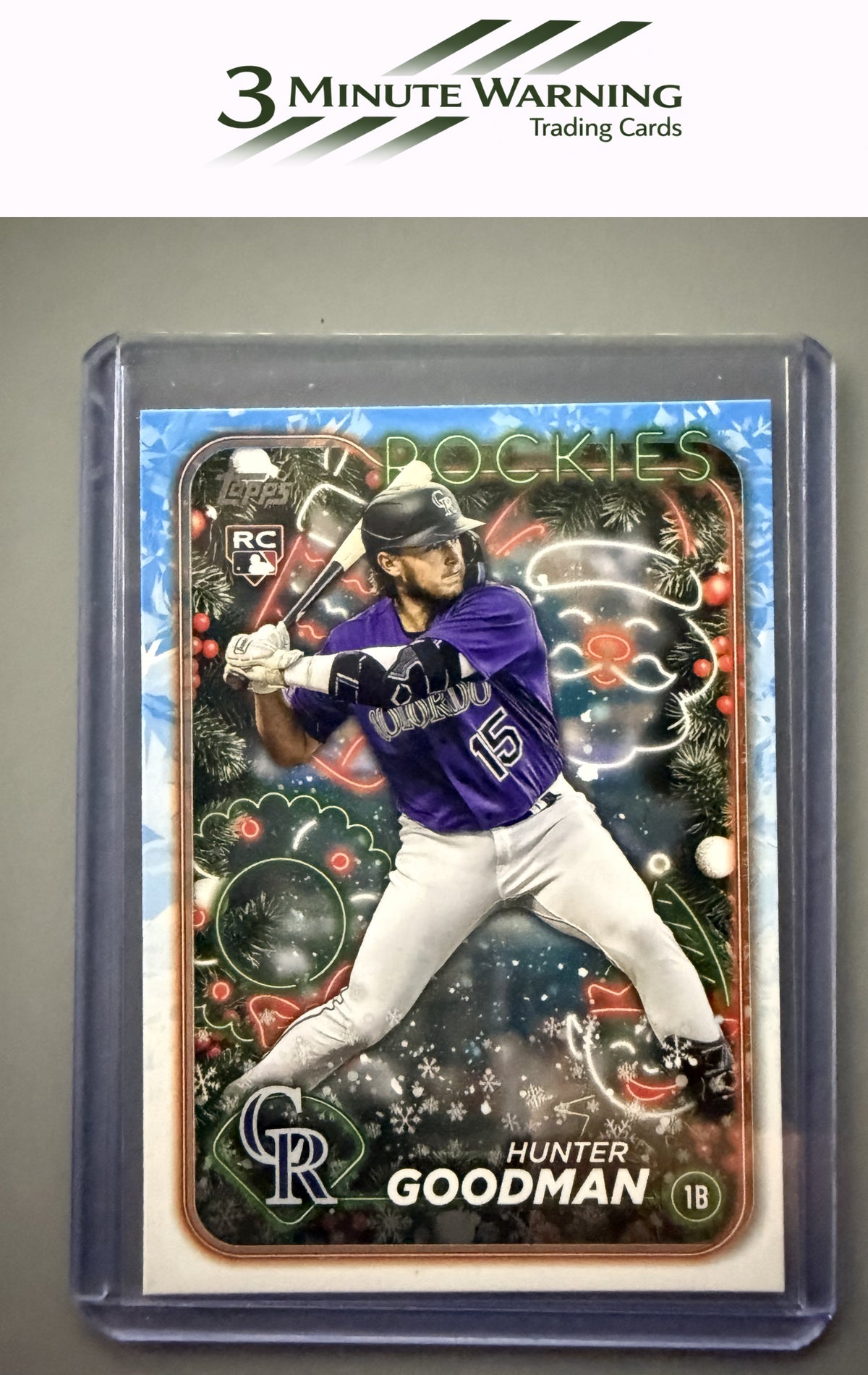 2024 Topps Holiday #H178 Hunter Goodman