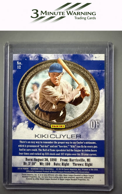 2018 Panini Diamond Kings #12 Kiki Cuyler