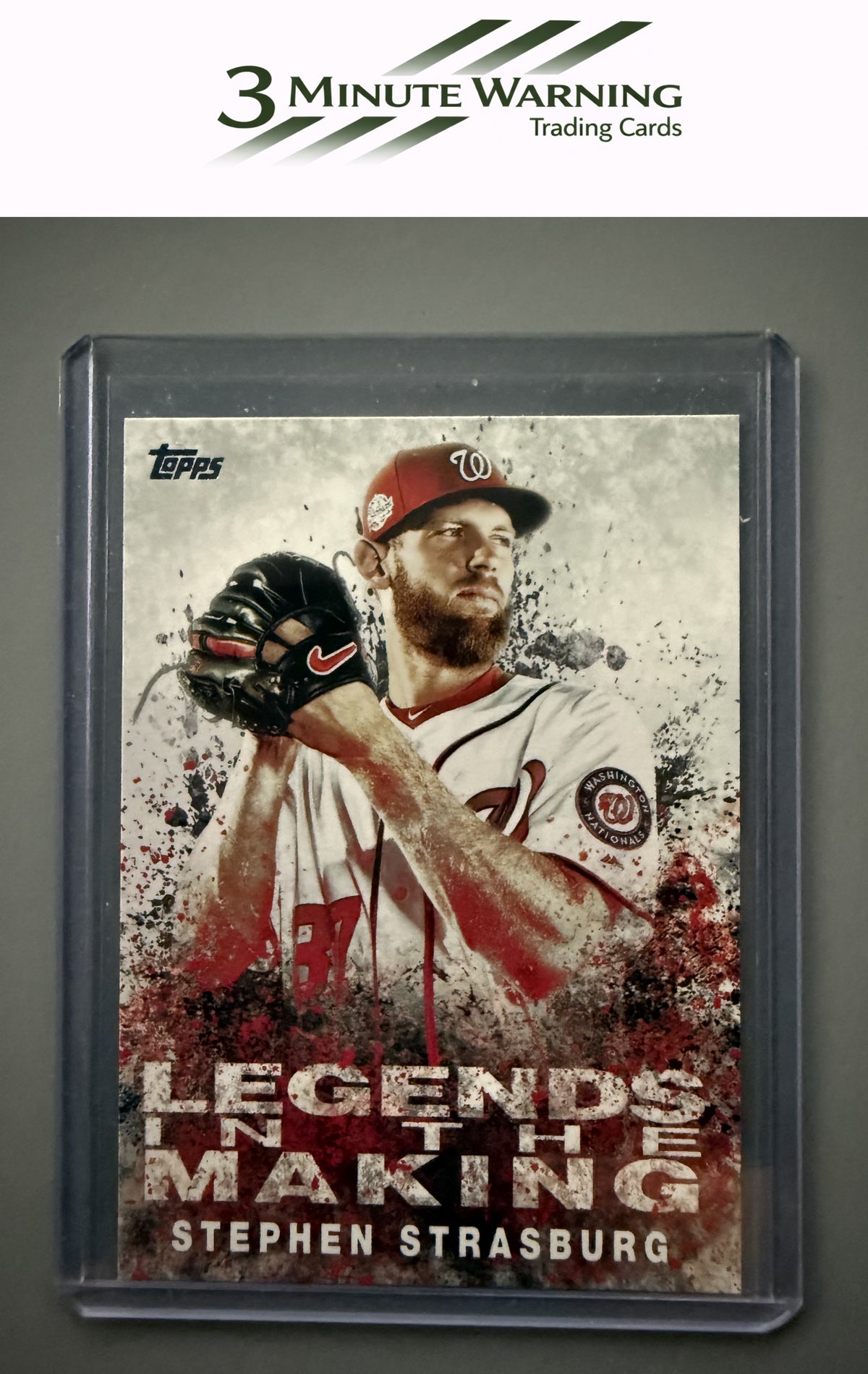 2018 Topps #LITM-30 Stephen Strasburg Legends in the Making (Series 2)