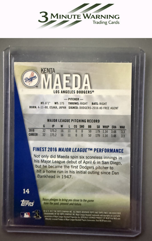 2017 Finest #14 Kenta Maeda