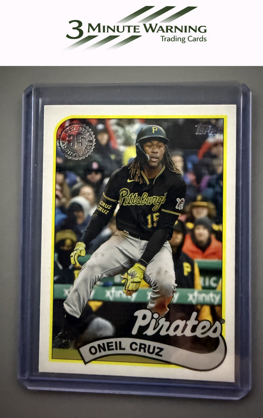 2024 Topps #89B-60 Oneil Cruz 1989 Topps Baseball 35th Anniversary (Series One)
