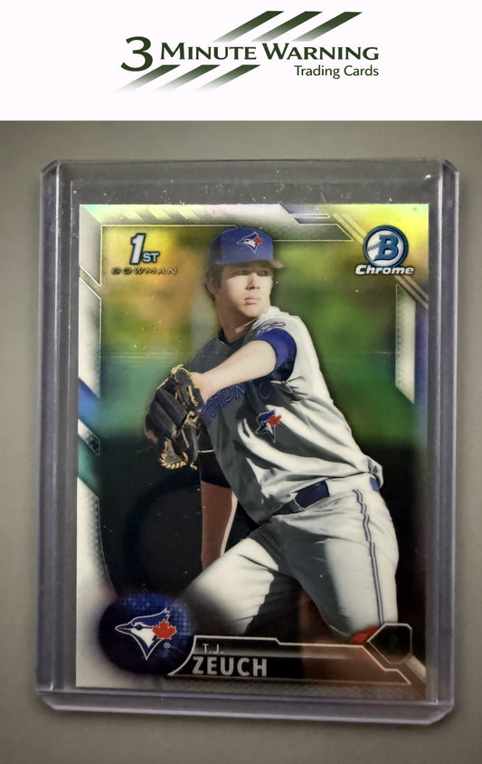 2016 Bowman Draft #BDC-69 T.J. Zeuch Chrome