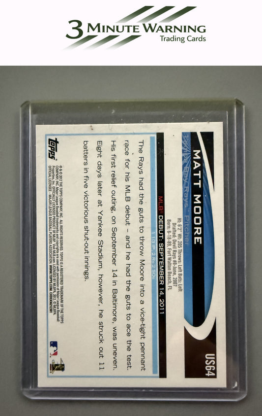 2012 Topps Update #US64 Matt Moore