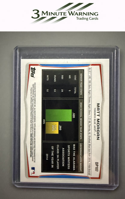 2014 Bowman Draft #DP107 Matt Morgan Silver Ice