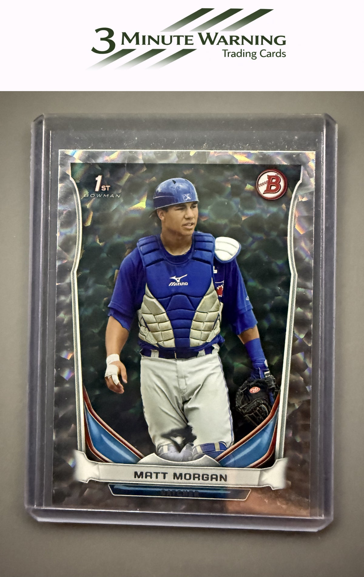 2014 Bowman Draft #DP107 Matt Morgan Silver Ice
