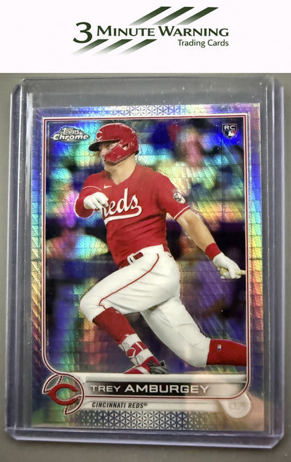 2022 Topps Chrome #61 Trey Amburgey Prism Refractor