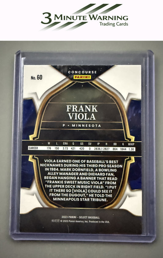 2023 Panini Select #60 Frank Viola