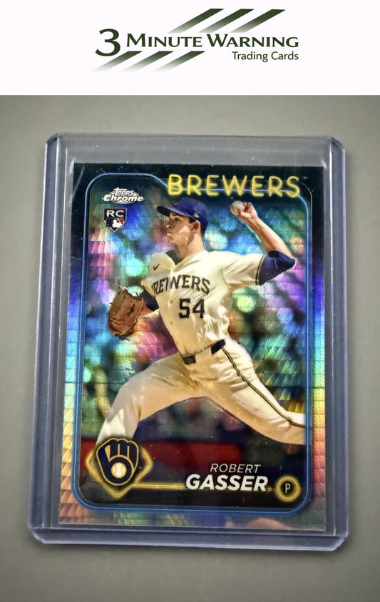 2024 Topps Chrome Update #USC50 Robert Gasser Prism Refractor