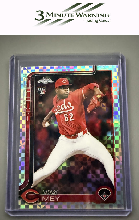 2025 Topps Chrome Update #USC140 Luis Mey X-Fractors