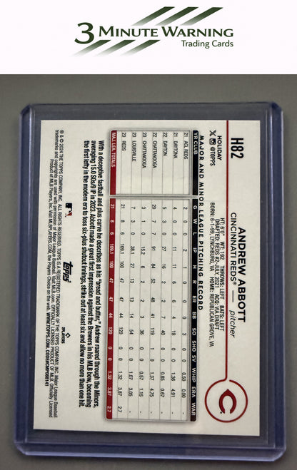 2024 Topps Holiday #H82 Andrew Abbott