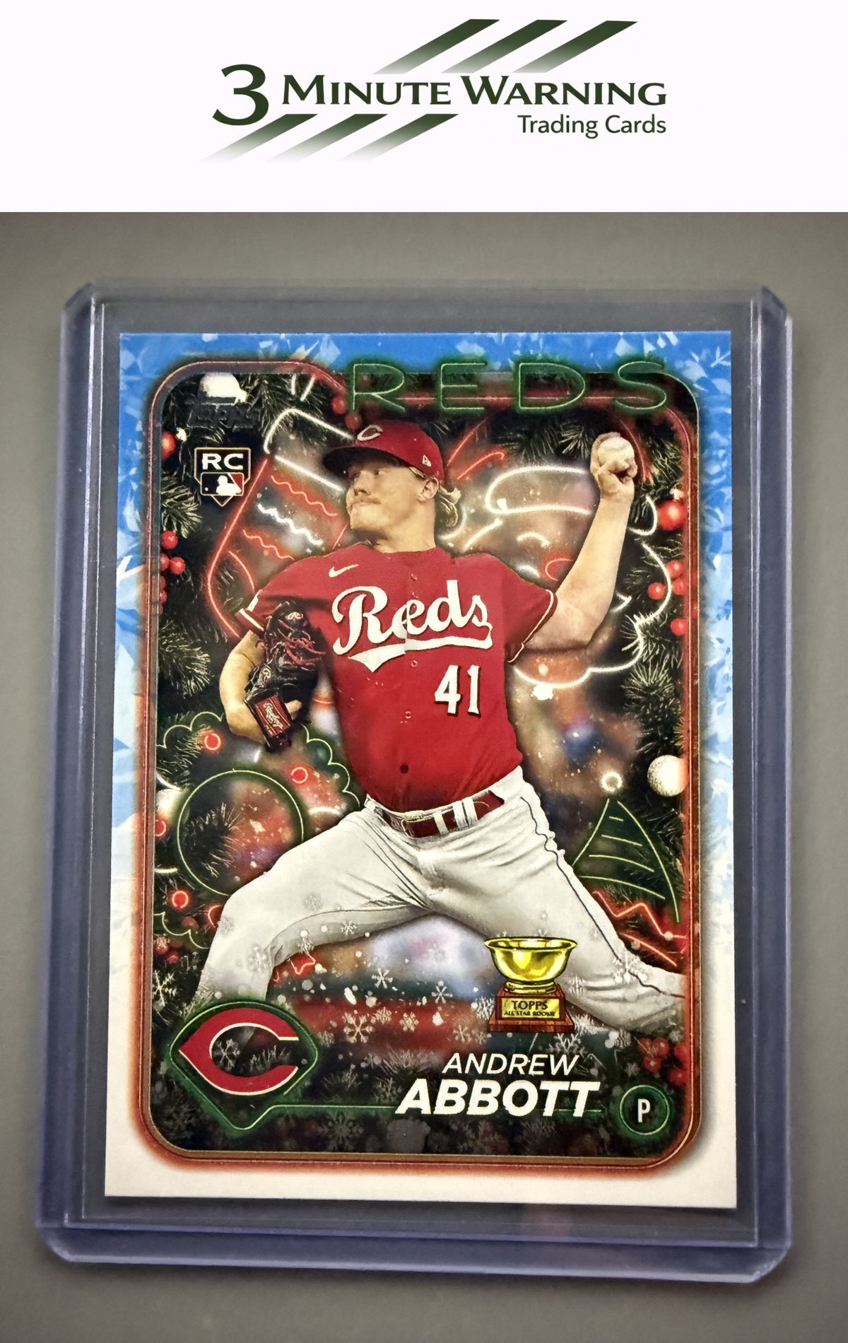 2024 Topps Holiday #H82 Andrew Abbott