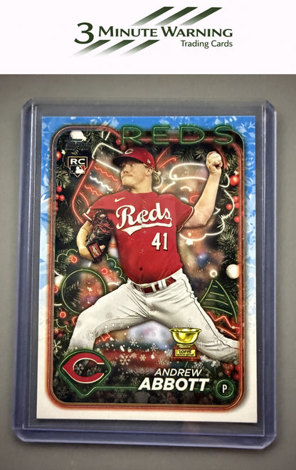 2024 Topps Holiday #H82 Andrew Abbott