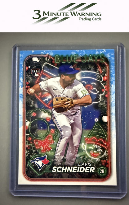 2024 Topps Holiday #H132 Davis Schneider