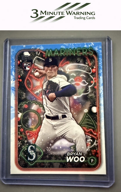 2024 Topps Holiday #H193 Bryan Woo