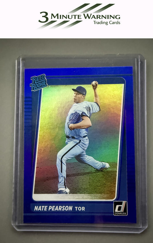 2021 Donruss #38 Nate Pearson Holo Blue