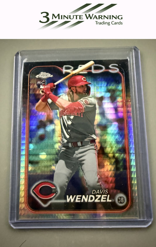 2024 Topps Chrome Update #USC83 Davis Wendzel Prism Refractor