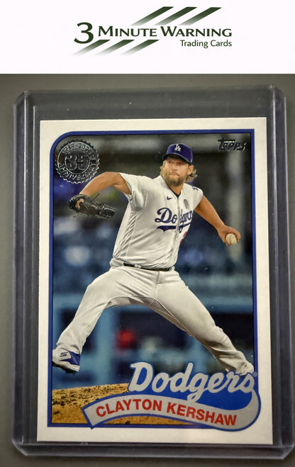 2024 Topps #89B-57 Clayton Kershaw 1989 Topps Baseball 35th Anniversary
