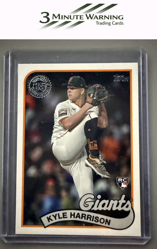 2024 Topps #89B-95 Kyle Harrison 1989 Topps Baseball 35th Anniversary