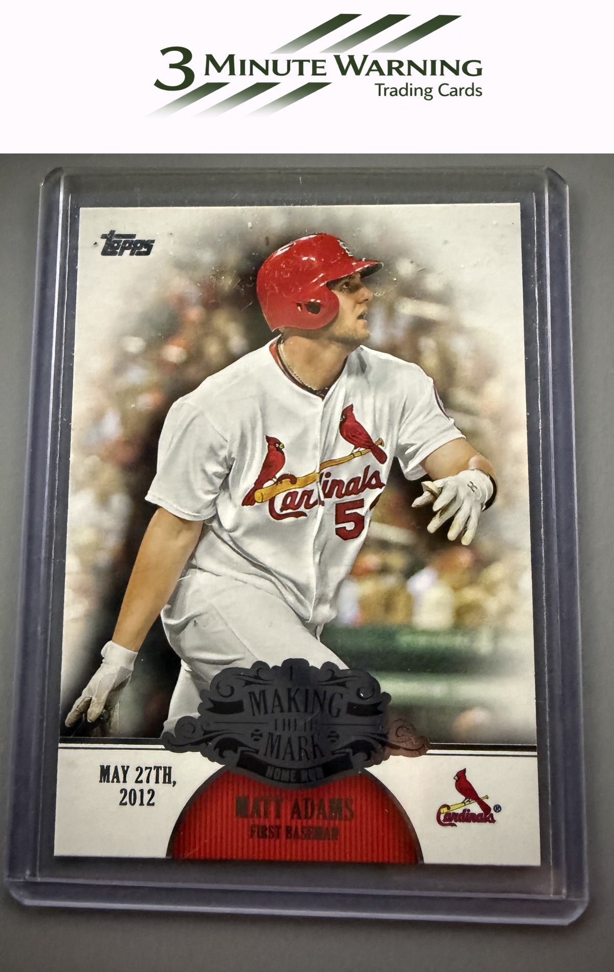 2013 Topps Update #MM-37 Matt Adams Making Their Mark