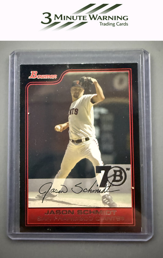 2017 Bowman #178 Jason Schmidt Bowman Buybacks 2006 Bowman Stamped Silver