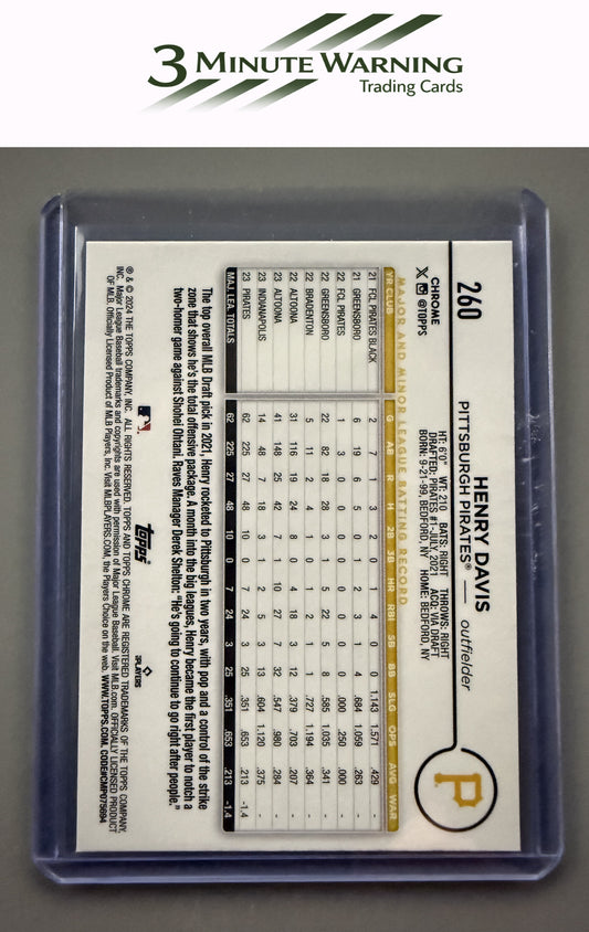 2024 Topps Chrome #260 Henry Davis