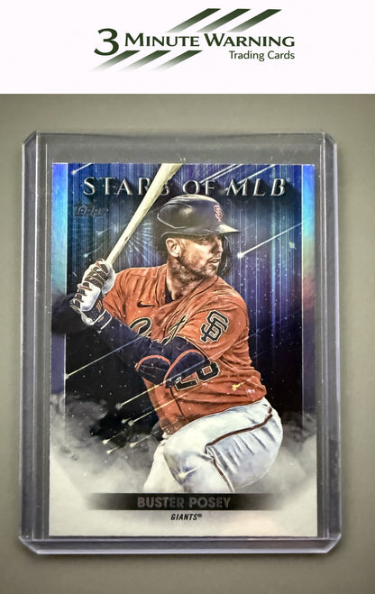 2022 Topps #SMLBC-18 Buster Posey Stars of MLB Chrome