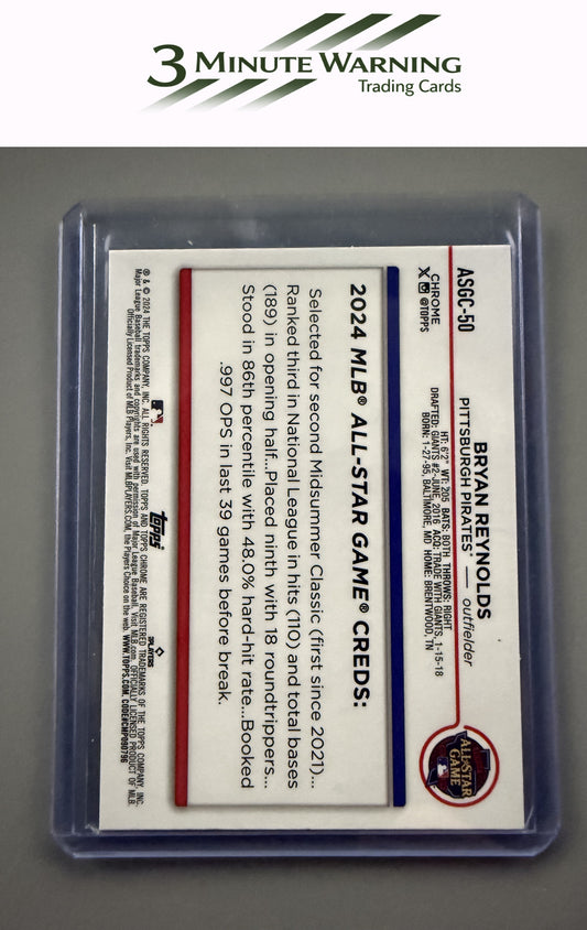 2024 Topps Chrome Update #ASGC-50 Bryan Reynolds 2024 All Star Game Chrome