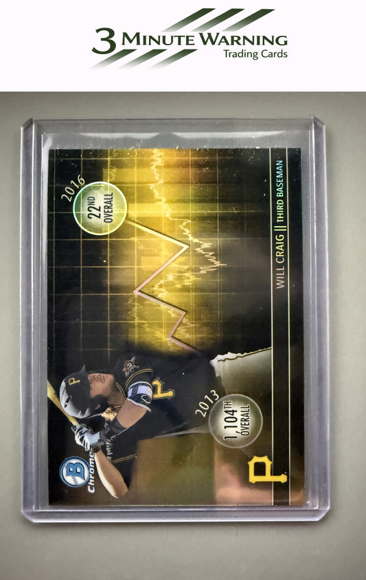 2016 Bowman Draft #DD-WC Will Craig Draft Dividends