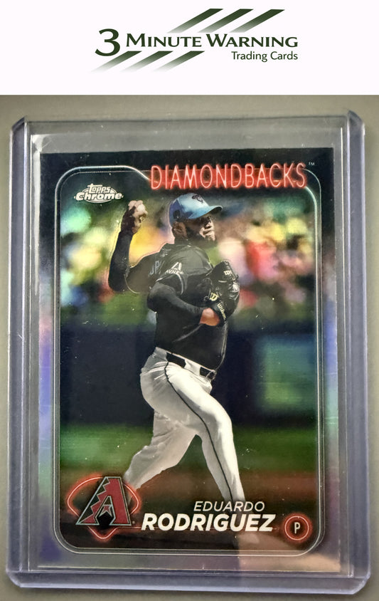 2024 Topps Chrome Update #USC113 Eduardo Rodriguez Refractor