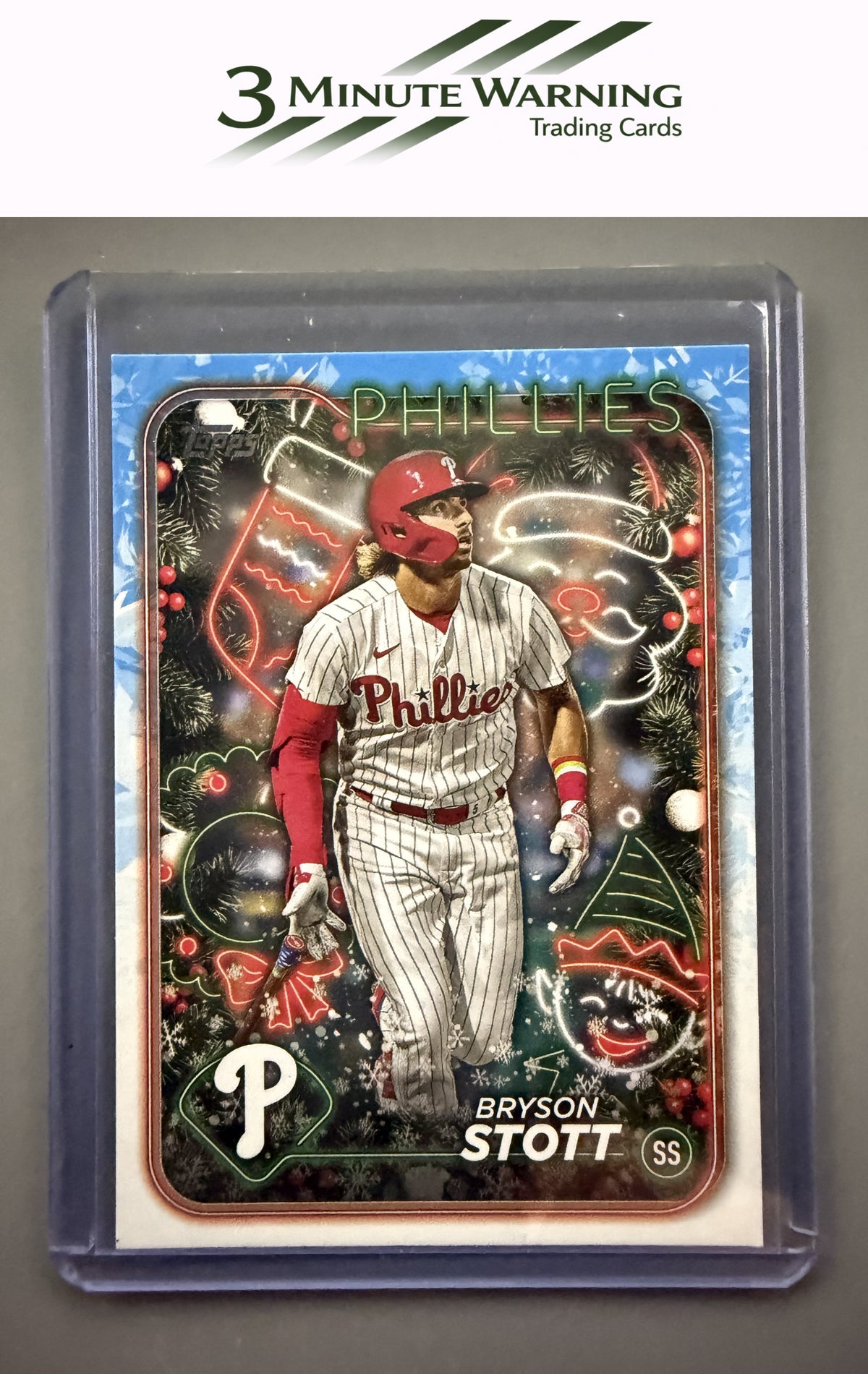 2024 Topps Holiday #H54 Bryson Stott