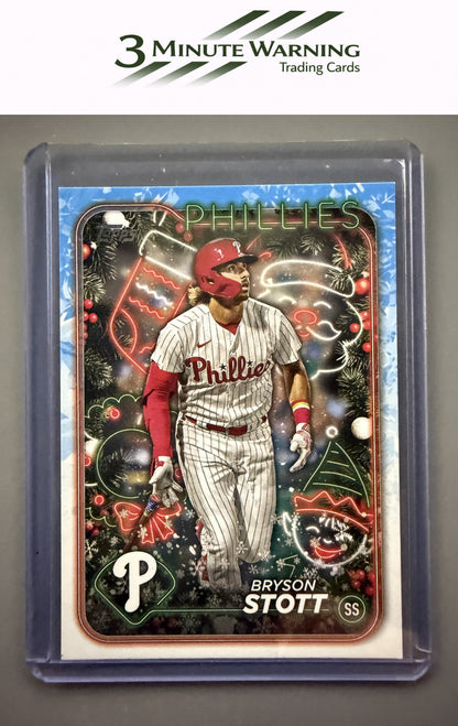 2024 Topps Holiday #H54 Bryson Stott