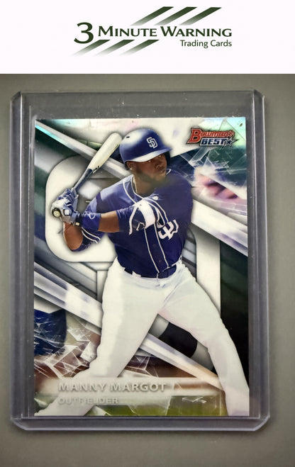 2016 Bowman's Best #TP-17 Manuel Margot Top Prospects Refractor