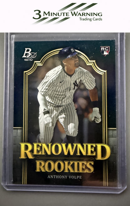 2023 Bowman Platinum #RR-20 Anthony Volpe Renowned Rookies