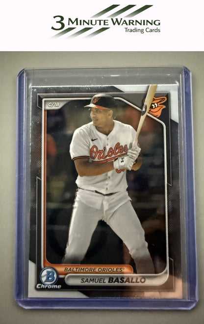 2024 Bowman Chrome #BCP-232 Samuel Basallo Prospects