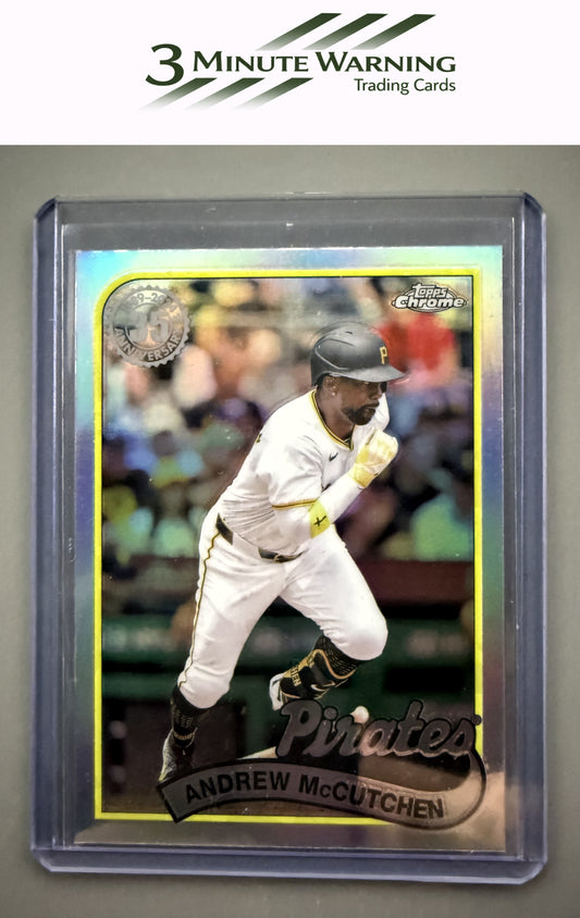 2024 Topps Chrome Update #89CU-19 Andrew McCutchen 1989 Topps Baseball