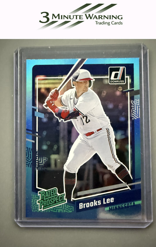 2023 Donruss #81 Brooks Lee Holo Carolina Blue