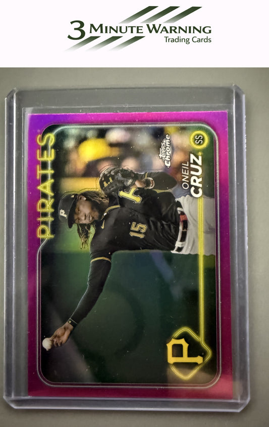 2024 Topps Chrome #98 Oneil Cruz Pink Refractor