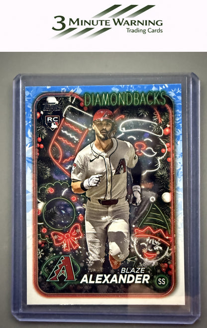 2024 Topps Holiday #H69 Blaze Alexander